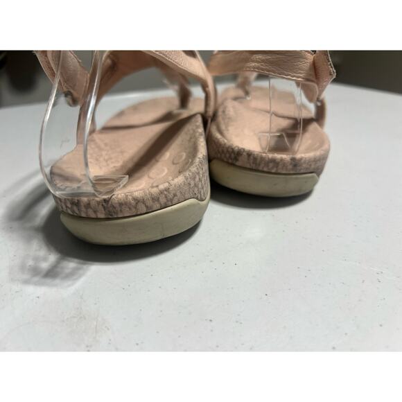 Vionic Tala Pink T Strap Sandal 8 - Picture 4 of 7